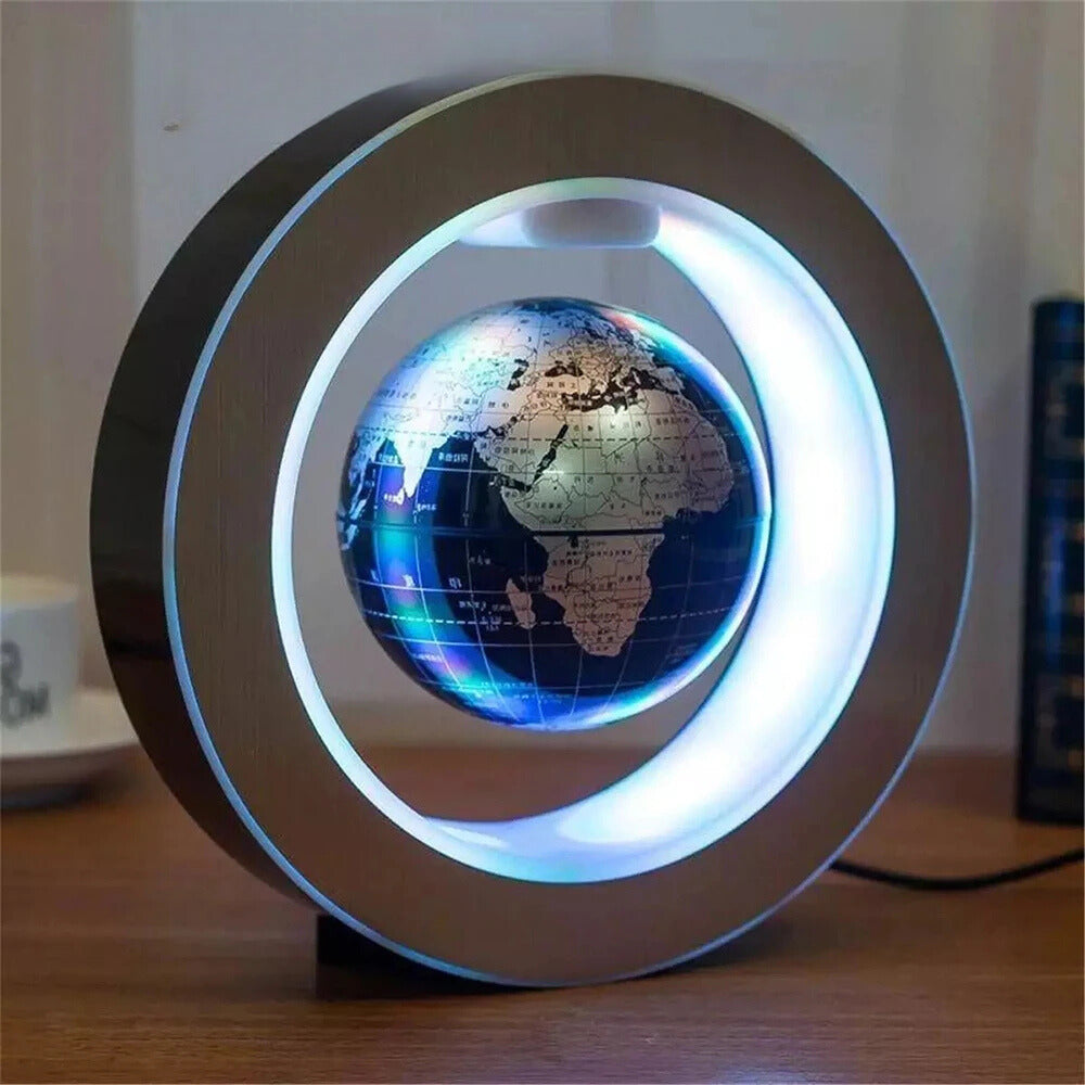 O-shape magnetic earth lamp