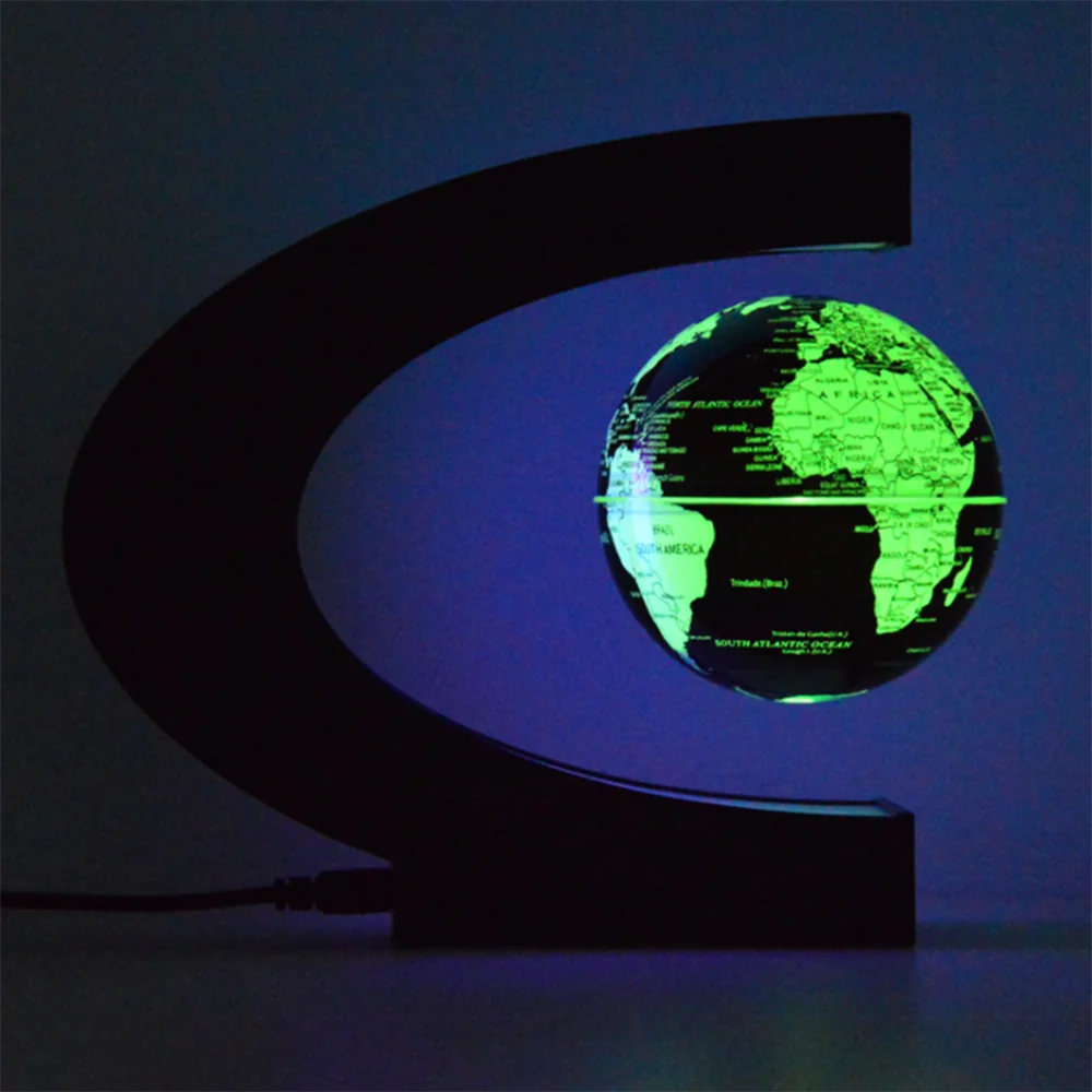 C-Shaped Magnetic earth lamp