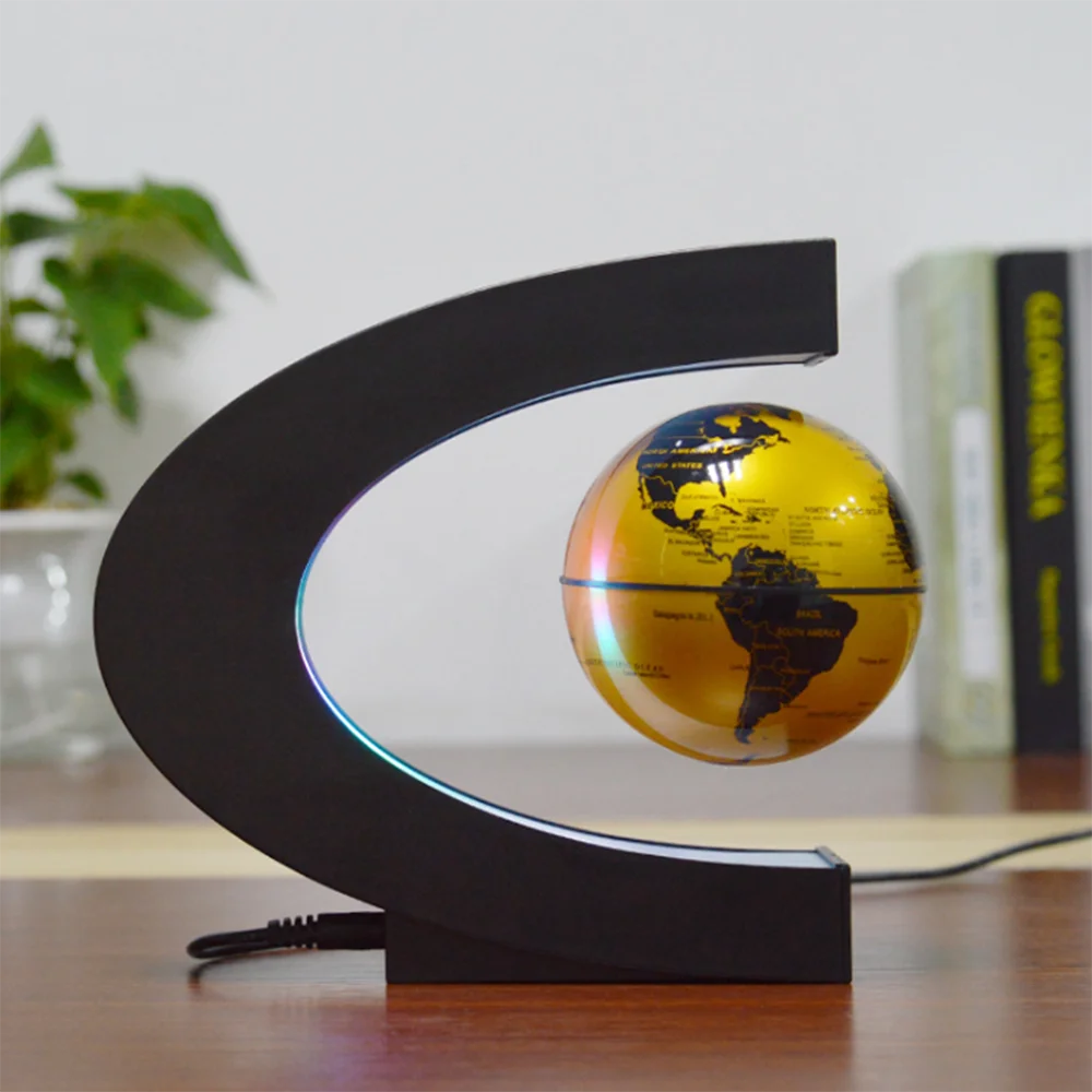 C-Shaped Magnetic earth lamp