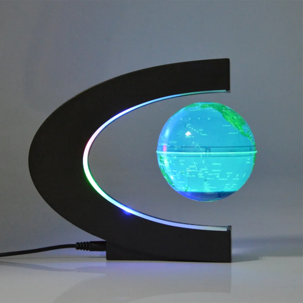 C-Shaped Magnetic earth lamp