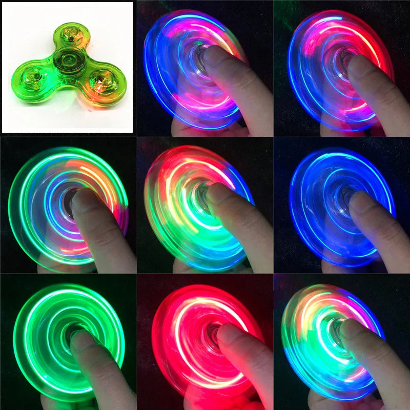 LED light Fidget Spinner