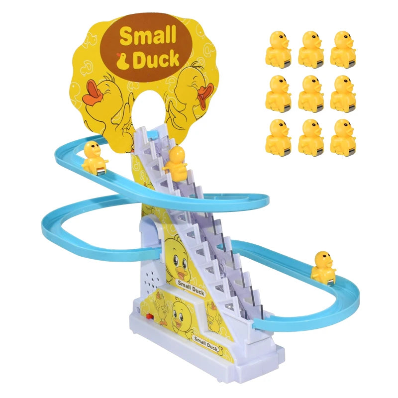 Electric Small Duck Climbing Stairs