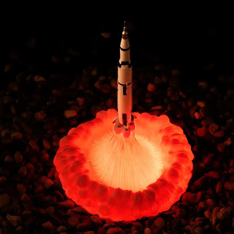 Rocket lamp