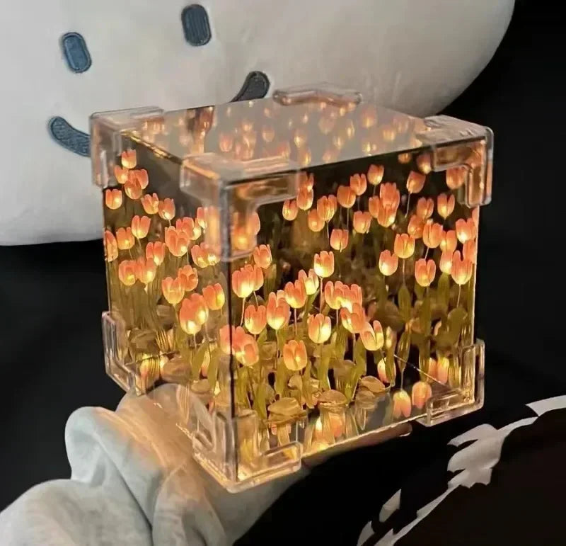 flowers night lamp